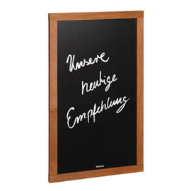 wall mount blackboard 470x790 • wood teak wood coloured rectangular 400 x 720 mm L 470 mm x 20 mm H 795 mm | wall holder product photo