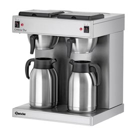 double coffee machine Contessa Duo | 2 x 2.0 ltr | 230 volts 3300 watts  | 2 warming plates product photo