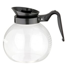 glass jug with lid black 1800 ml  H 178 mm product photo