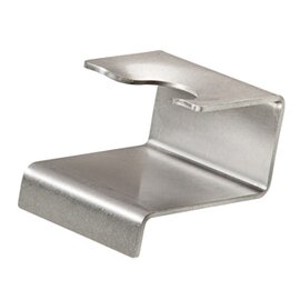 Cup holder for coffee machine, stainless steel product photo