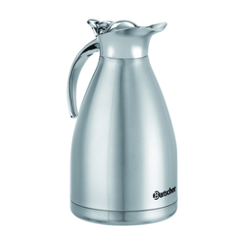vacuum jug 1,5L-VST | 1.5 ltr stainless steel silver coloured hinged lid H 260 mm product photo