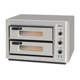 pizza oven NT 502  • 2 x 4 pizzas Ø 25 cm  • 400 volts product photo