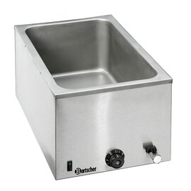 water bath | bain marie gastronorm - 200 mm  • 1200 watts | drain tap product photo