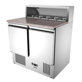 pizzadette 900T2 with GN container countertop unit | 260 ltr | convection cooling | gastronorm product photo