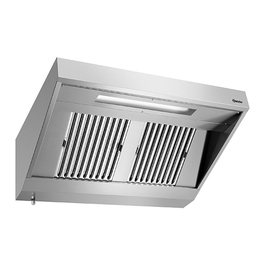 extractor hood 900M-W1300 with motor | 2 Typ A flame retardant filter product photo
