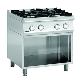 gas stove 70040 | 4 hotplates | open base unit product photo