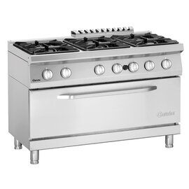 6 burner gas stove 40.3 kW (gas) | oven product photo