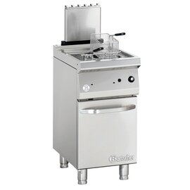 floor standing gas fryer | 1 basin 2 baskets 23 ltr 15 kW (gas) product photo