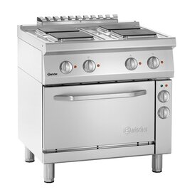 4 plate electric stove gastronorm 400 volts 14.05 kW | oven | angular cooking plates product photo