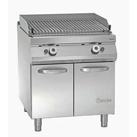 gas lava stone grill 900 Master floor model closed|2 doors 24 kW  H 900 mm product photo