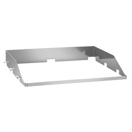 Splash protection 945, stainless steel, 870 x 713 x H 125 mm, 4.15 kg, to Griddle plate series 900 Master product photo