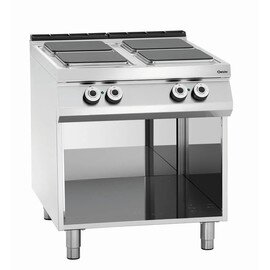 4 plate electric stove 400 volts 16 kW | open base unit product photo