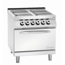 4 plate electric stove gastronorm 400 volts 21.6 kW | oven product photo