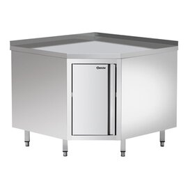 corner cabinet 1000 mm  x 1000 mm  H 850 mm with wing door | upstand product photo