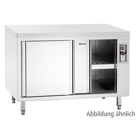 heated cabinet upstand details 40 mm at the back | 1000 mm  x 700 mm  H 850 mm product photo
