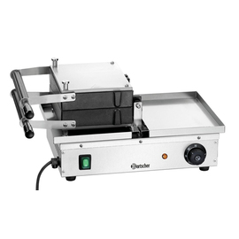 waffle iron Deluxe II  | wafer size 165 x 100 x h 25 mm  | 1500 watts 230 volts product photo  S