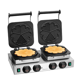 waffle iron MDI 2HW211 | heart | 2 x 230 volts 4400 watts product photo