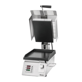 contact grill | 230 volts | Aluminium | smooth product photo