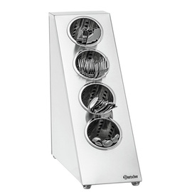 cutlery container 4 compartments L 180 mm H 475 mm product photo