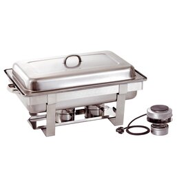 chafing dish GN 1/1 with electric heating  L 610 mm  H 320 mm product photo