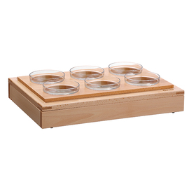 buffet system kit GLS6 wood | with 6 bowls product photo