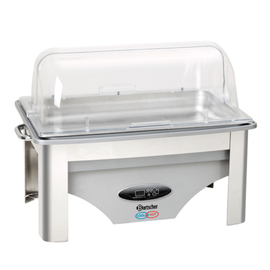 Chafing-Dish GN 1/1 COOL + HOT II roll cover 230 volts 700 watts 9 ltr L 610 mm H 450 mm product photo