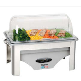 Chafing-Dish GN 1/1 COOL + HOT II roll cover 230 volts 700 watts 9 ltr L 610 mm H 450 mm product photo  S