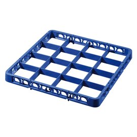 dish basket divider dark blue 500 x 500 mm | 16 compartments 111 x 111 mm  H 45 mm product photo