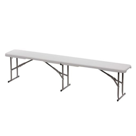 marquee set | beer garden furniture set 1 table | 2 benches | 3 hulls white carrying handle | 1830 mm product photo  S