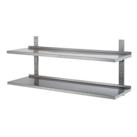 wall rack 2 shelves | 4 panels | 2 wall runners 2 shelves  L 600 mm  B 355 mm  H 530 mm product photo