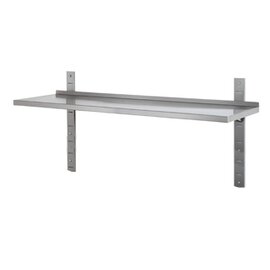 wall rack 1 shelf | 2 consoles | 2 wall runners 1 shelf  L 600 mm  B 355 mm  H 530 mm product photo