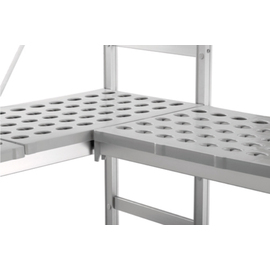 rack system Kit 4, B1070 plastic aluminium 1142 mm 360 mm  H 1800 mm shelf load 50 kg bay load 500 kg product photo  S