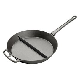frying pan cast iron two-part  Ø 800 mm  H 120 mm • double handle|removable stalk handle product photo