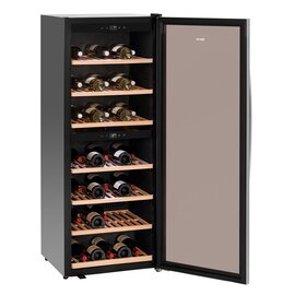 wine refrigerator 2Z 126 FL black  | glass door product photo