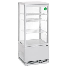 Mini-refrigerated display case, 78 ltr., Color: white product photo
