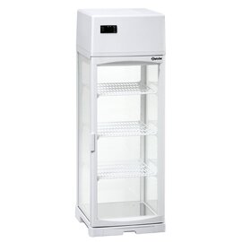 Mini-refrigerated display cabinet Slim-Line 80 L, recirculating air cooling product photo