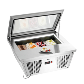 ice cream showcase 4x6,5L-F incl. 4 containers of 5 litres each product photo  S