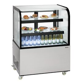 refrigerated vitrine KV 270L 270 ltr 230 volts | 2 shelves product photo