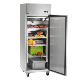 refrigerator 670L stainless steel coloured | 670 ltr | convection cooling | door swing on the right product photo