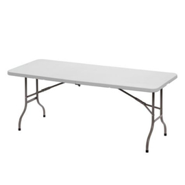 marquee set | beer garden furniture set 1 table | 2 benches | 3 hulls white carrying handle | 1830 mm product photo  S