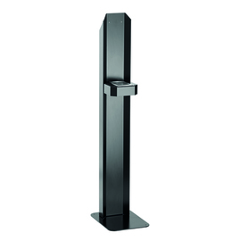 disinfection column D2 1400 steel black suitable for disinfectant dispenser  IRS 1L-W product photo