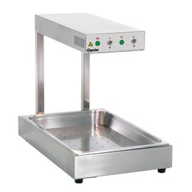 infrared food warmer stainless steel  L 330 mm  B 560 mm  H 500 mm product photo