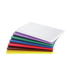 cutting board PRO 53x32 W-R white with juice rim HACCP-compliant product photo