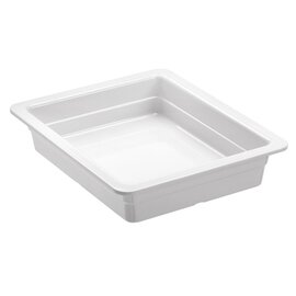 GN container GN 1/2  x 65 mm plastic white product photo