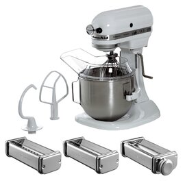 kitchen machine KitchenAid | tabletop unit 230 volts with pasta dough roll-out set 315 watts 4.83 ltr product photo