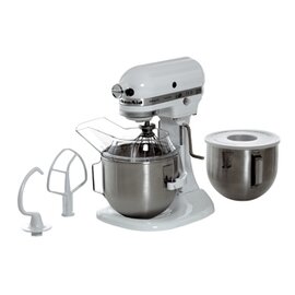 KitchenAid KitchenAid, &quot;5KPM5EWH&quot;, white, with stainless steel mixing bowl, 4.83 l, 10 speed levels product photo
