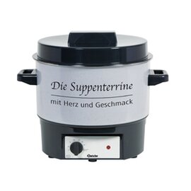 party cooking pot removable lid 230 volts 1800 watts 16 ltr  Ø 365 mm  H 370 mm product photo