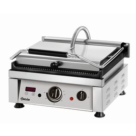 contact grill 2500 1R | 230 volts | cast iron • grooved • grooved product photo