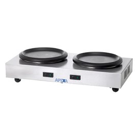 hot plate 120 watts 2 heating zones 358 mm  x 218 mm product photo