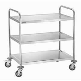 serving trolley | transport cart TS 301  | 3 shelves  L 920 mm  B 600 mm  H 945 mm product photo